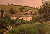 Village Path by Camille Pissarro